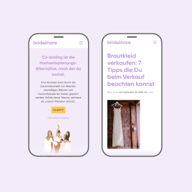 brideshare website mobil