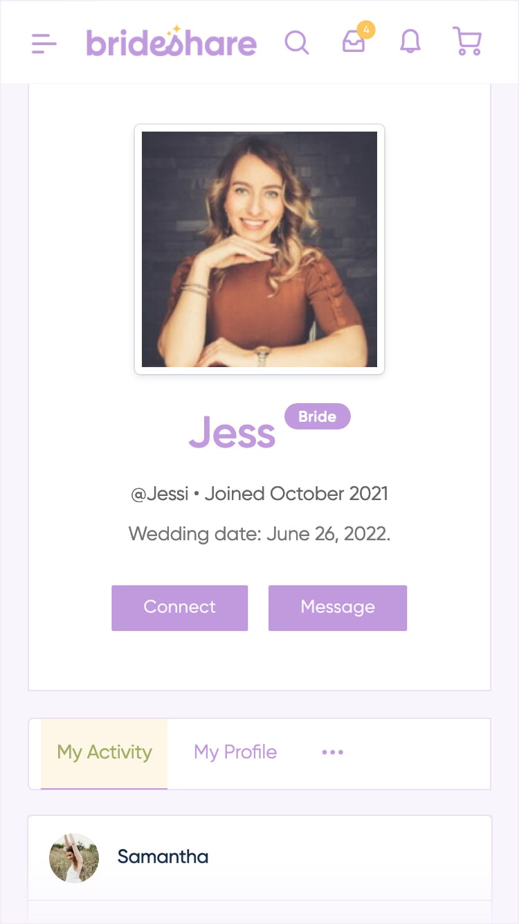 Perfil de co-bride