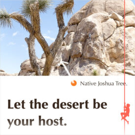 cuadro estatico de alpinista animado